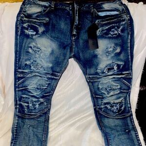 Encrypted handcrafted Blue Jean